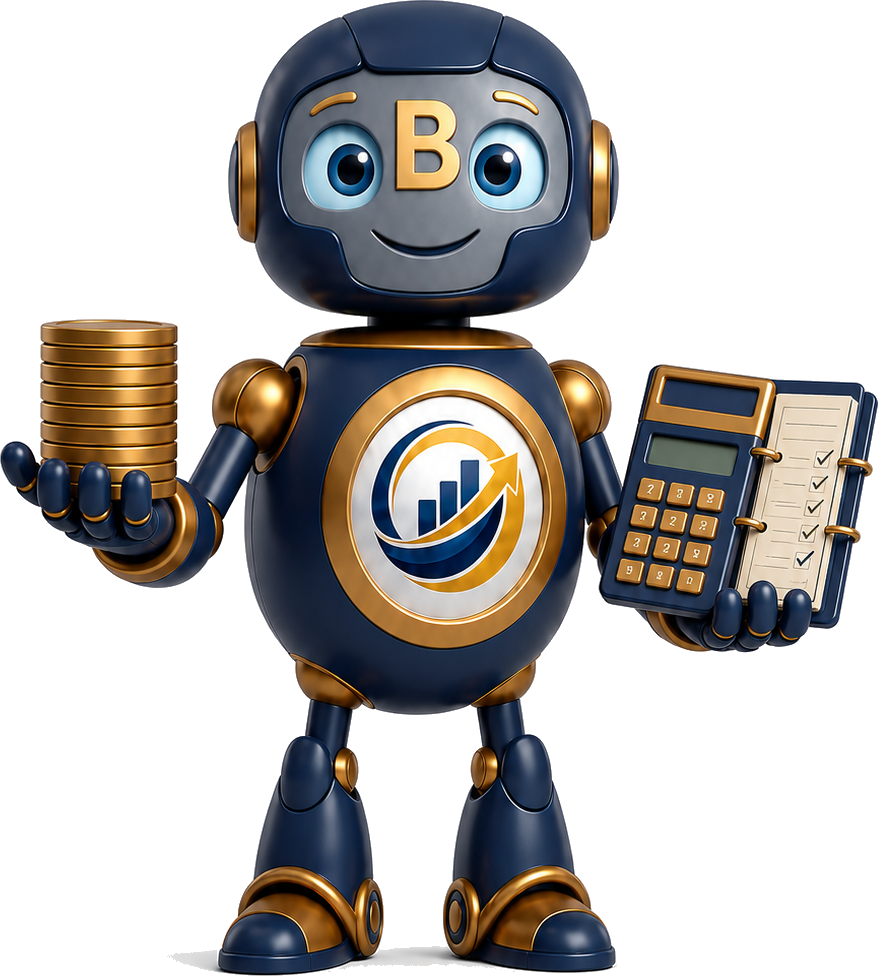 Bento, mascote B da YBES, especialista em números